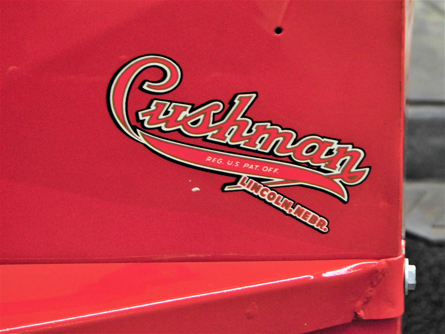 1954 Cushman Deluxe Highlander w/ Sidecar