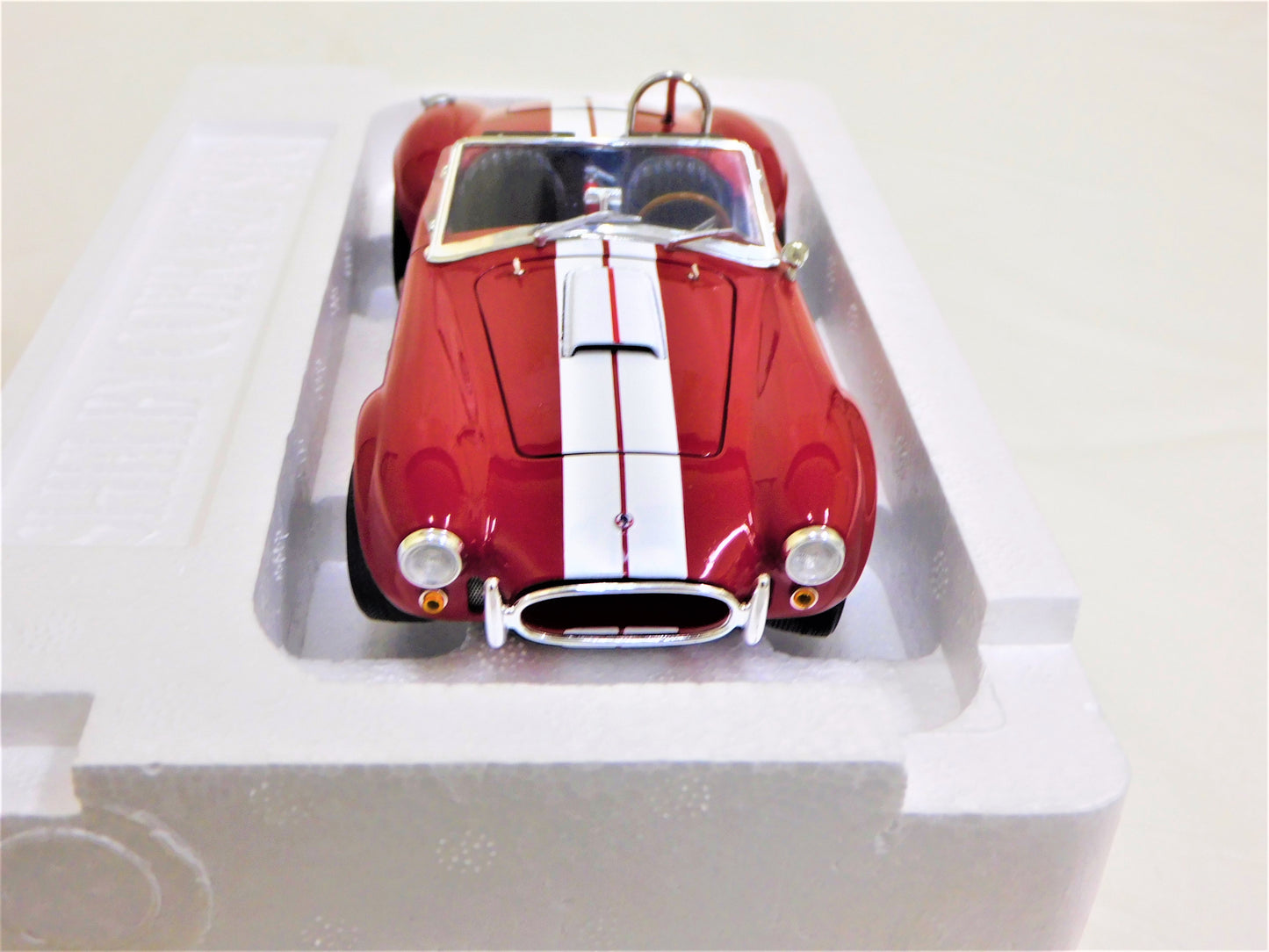 STK 10154  WIX 1965 Red Shelby Cobra 1/24 Die Cast *Price Includes Tax and Shipping within the US*