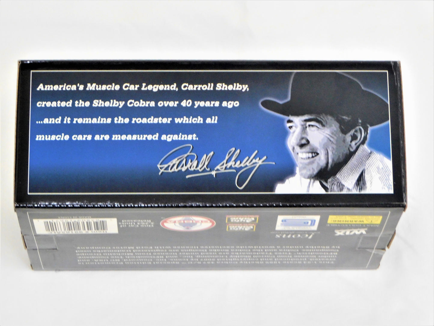 STK 10156  WIX 1965 Dark Grey Metallic Shelby Cobra 1/24 Die Cast *Price Includes Tax and Shipping within the US*