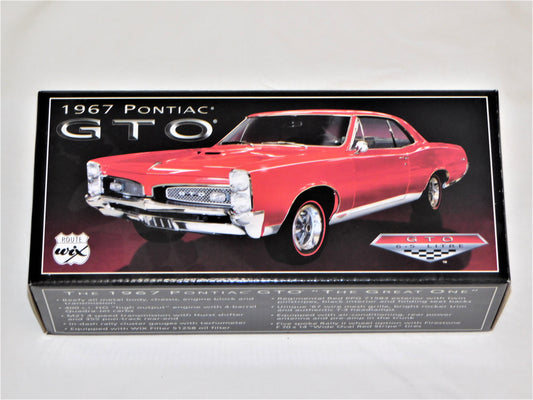 STK 10153  WIX 1967 Pontiac GTO 1/24 Die Cast *Price Includes Tax and Shipping within the US*