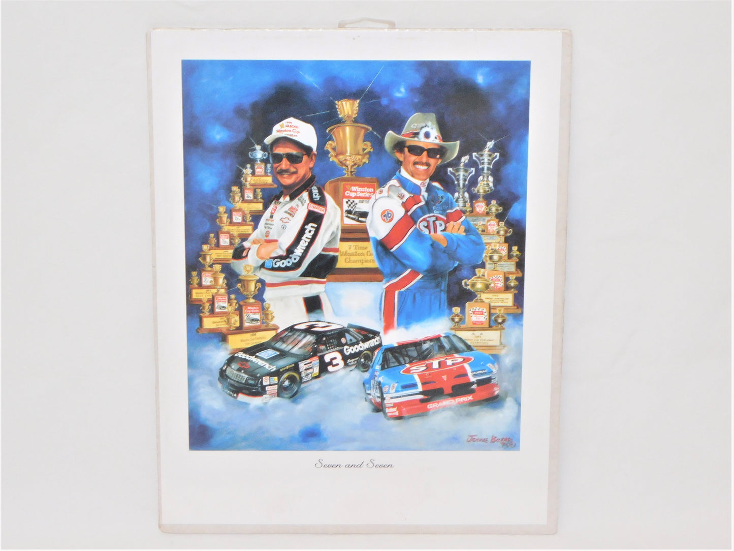 Seven and Seven Earndhardt & Petty Poster