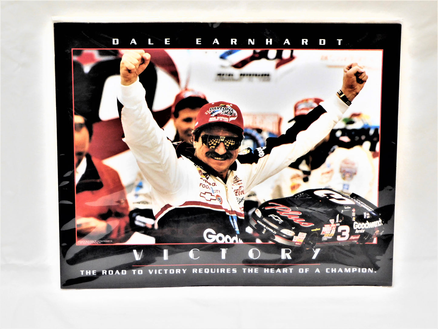 Dale Earnhardt Victory Poster