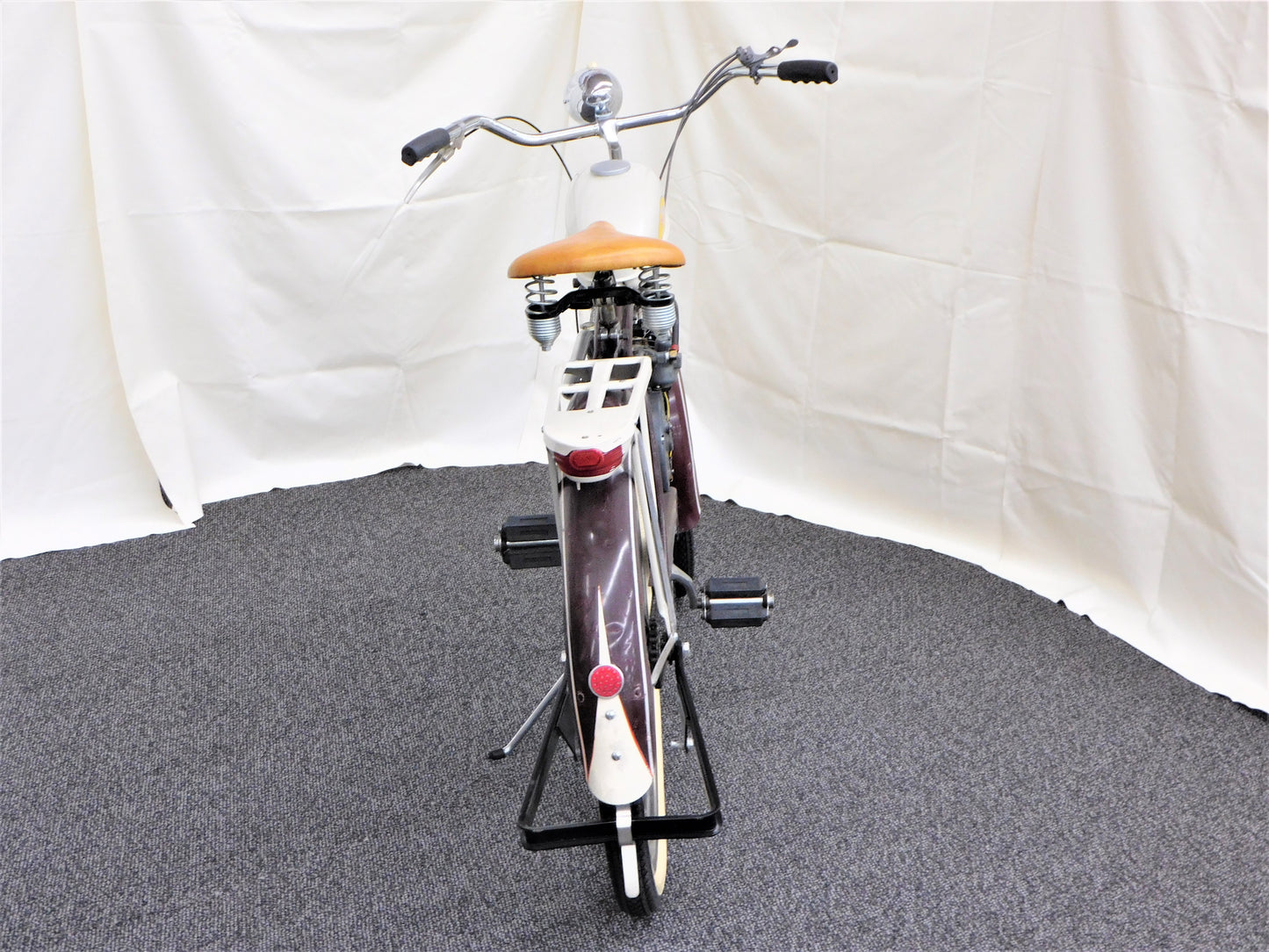 STK 10205 1950 Schwinn S-4 Bicycle w/ Whizzer Motor