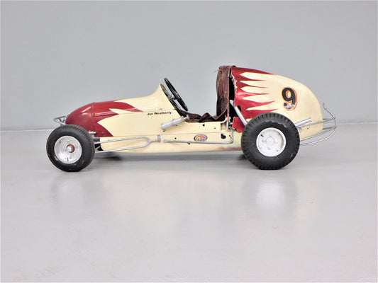 STK 10218  1950's Quarter Midget Race Car w/ Triumph Motor