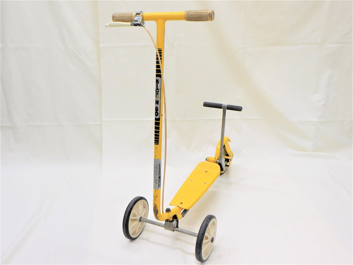 Honda Yellow Kick-N-Go Scooter