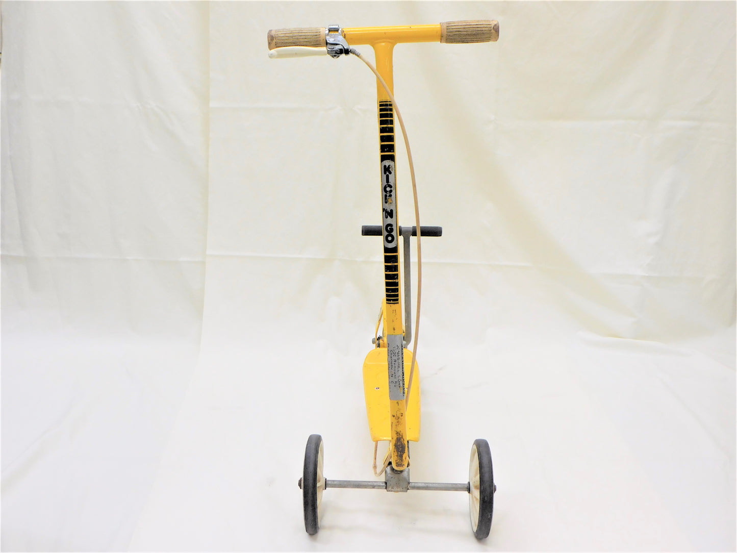Honda Yellow Kick-N-Go Scooter