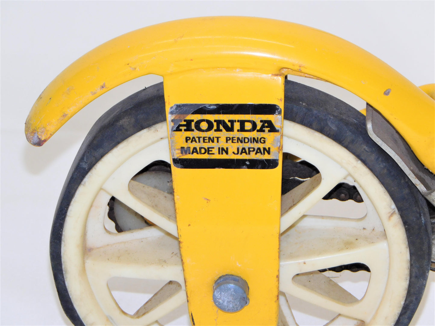 Honda Yellow Kick-N-Go Scooter