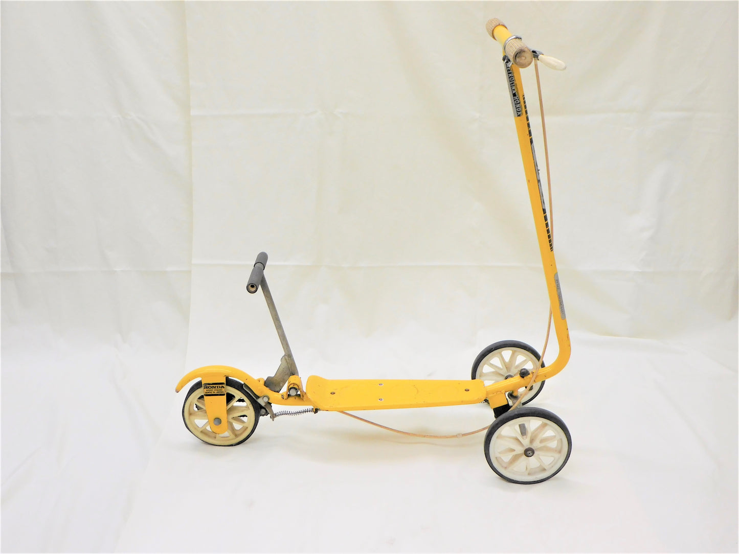 Honda Yellow Kick-N-Go Scooter