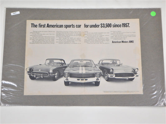 STK 5  1969 Original AMX Ad