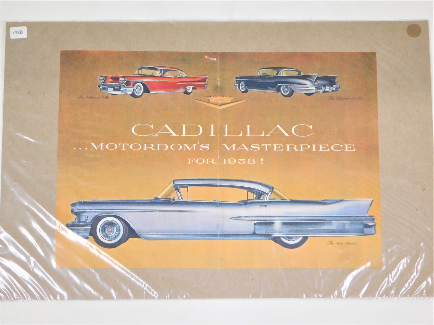 STK 13  1958 Original Cadillac Ad