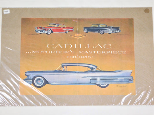 STK 13  1958 Original Cadillac Ad