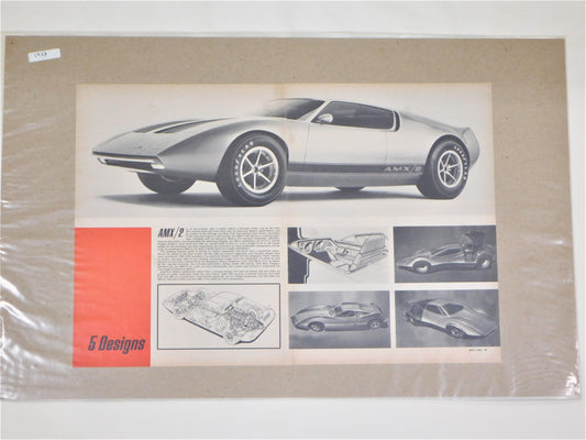 STK 18  1969 Original AMX/2 Ad