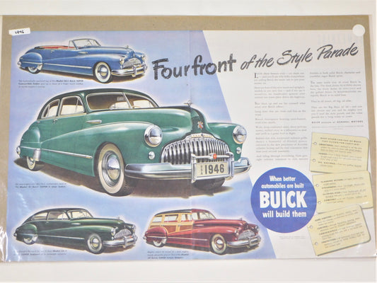 STK 19  1946 Original Buick Ad