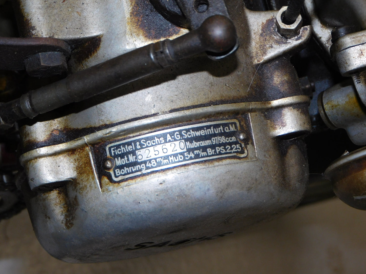 STK 10204 1930s Montgomery Ward Hawthorne w/ German Motor