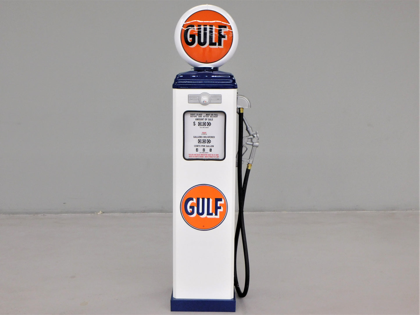 Reproduction Gulf Gas Pump