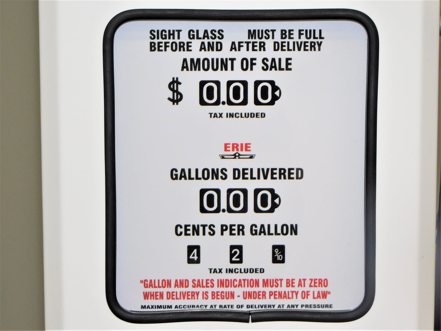 STK 10238 Reproduction Gulf Gas Pump