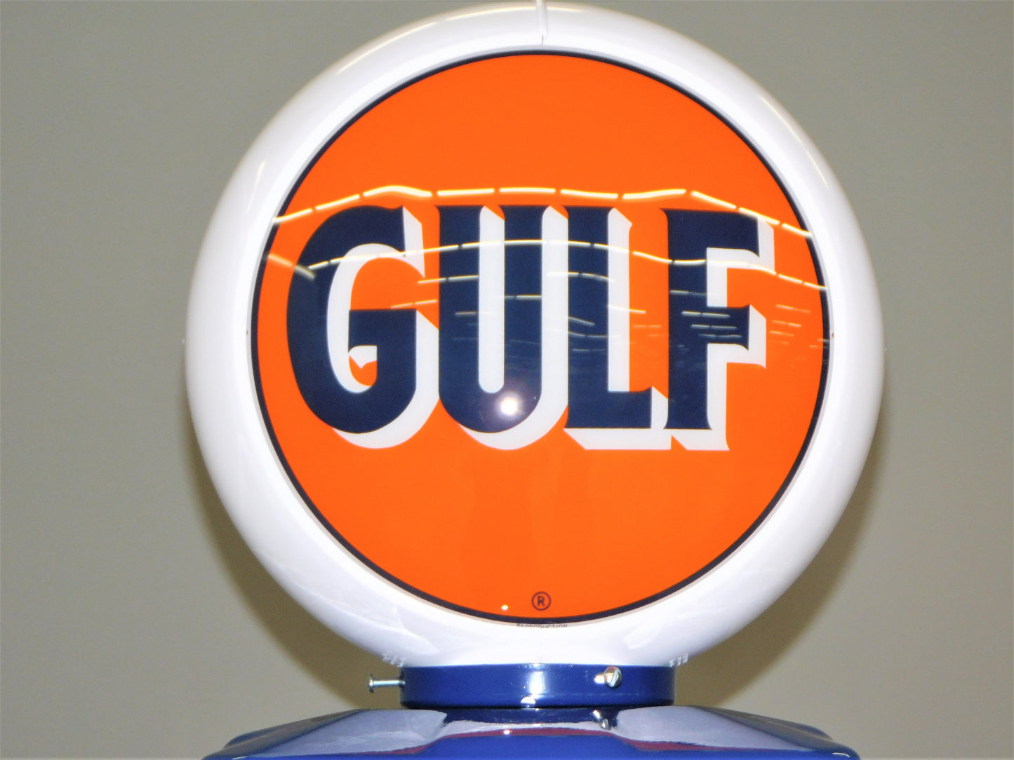 Reproduction Gulf Gas Pump