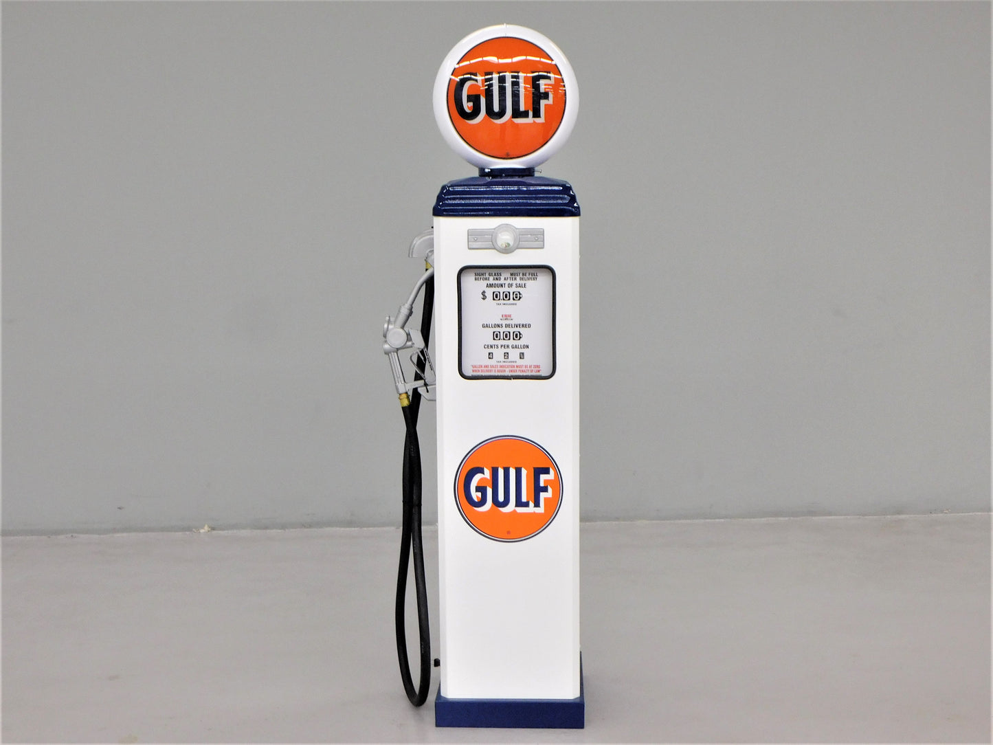 STK 10238 Reproduction Gulf Gas Pump