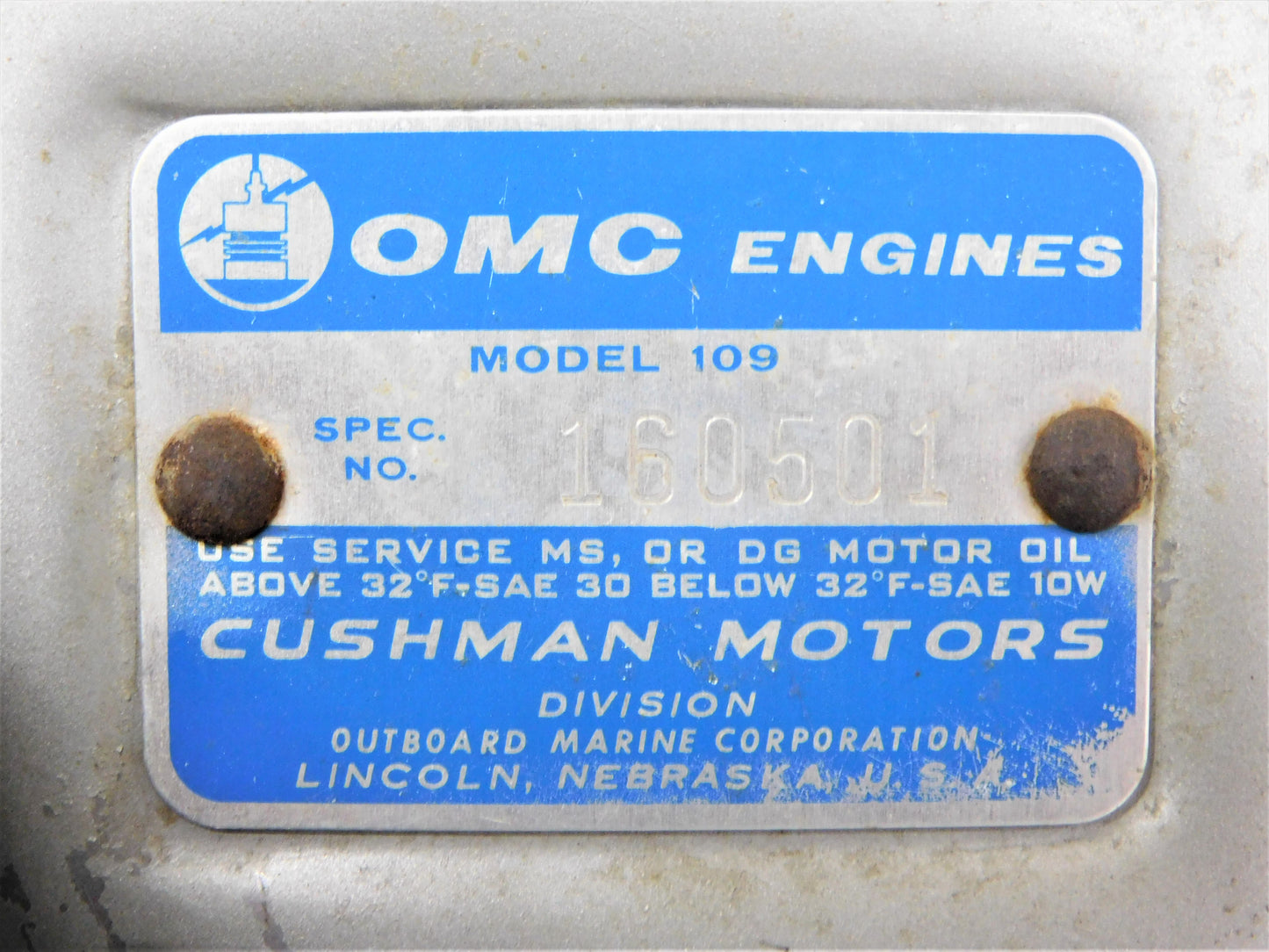 1966 Cushman Super Silver Eagle