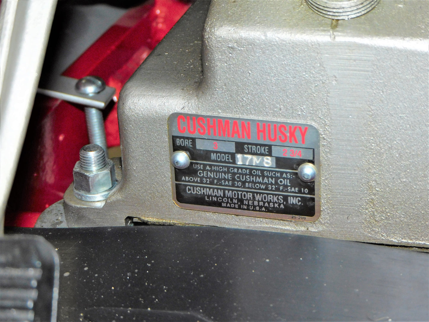 1953 Cushman Model 62-85 Pacemaker