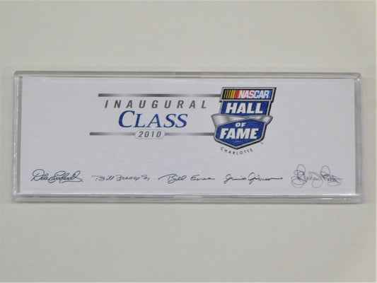STK 10270  2010 NASCAR Hall of Fame Grand Opening Commemorative Ticket