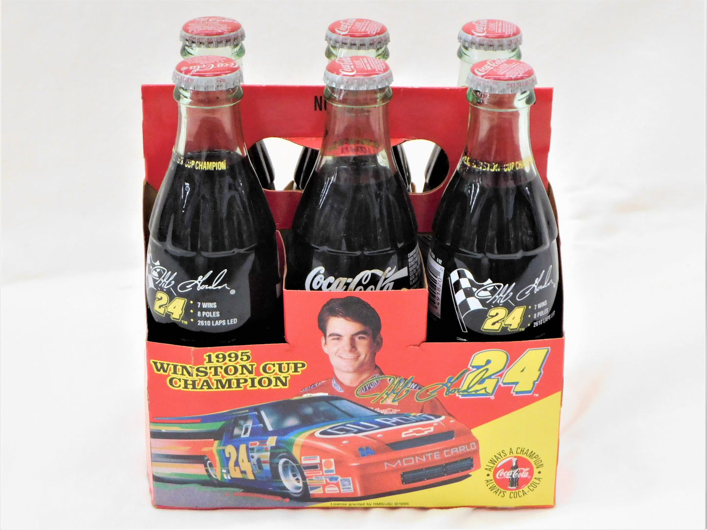 STK 10262 1995 Jeff Gordon Coca-Cola 6 Pack