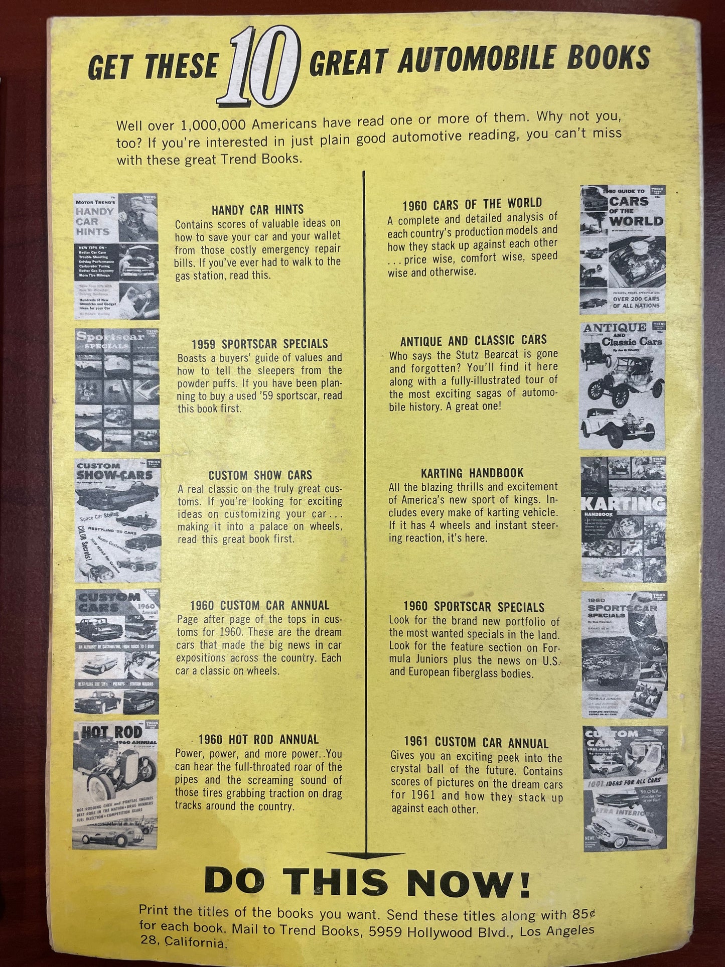 STK 10006 1959-1961 Hot Rod Books