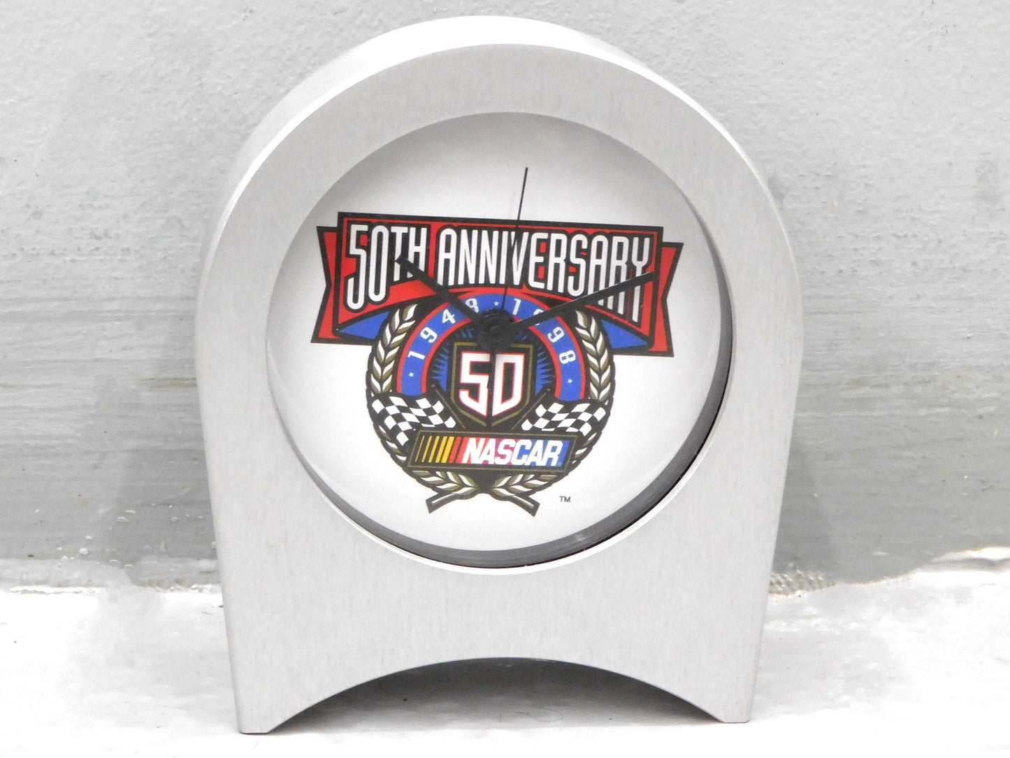NASCAR 50th Anniversary Clock