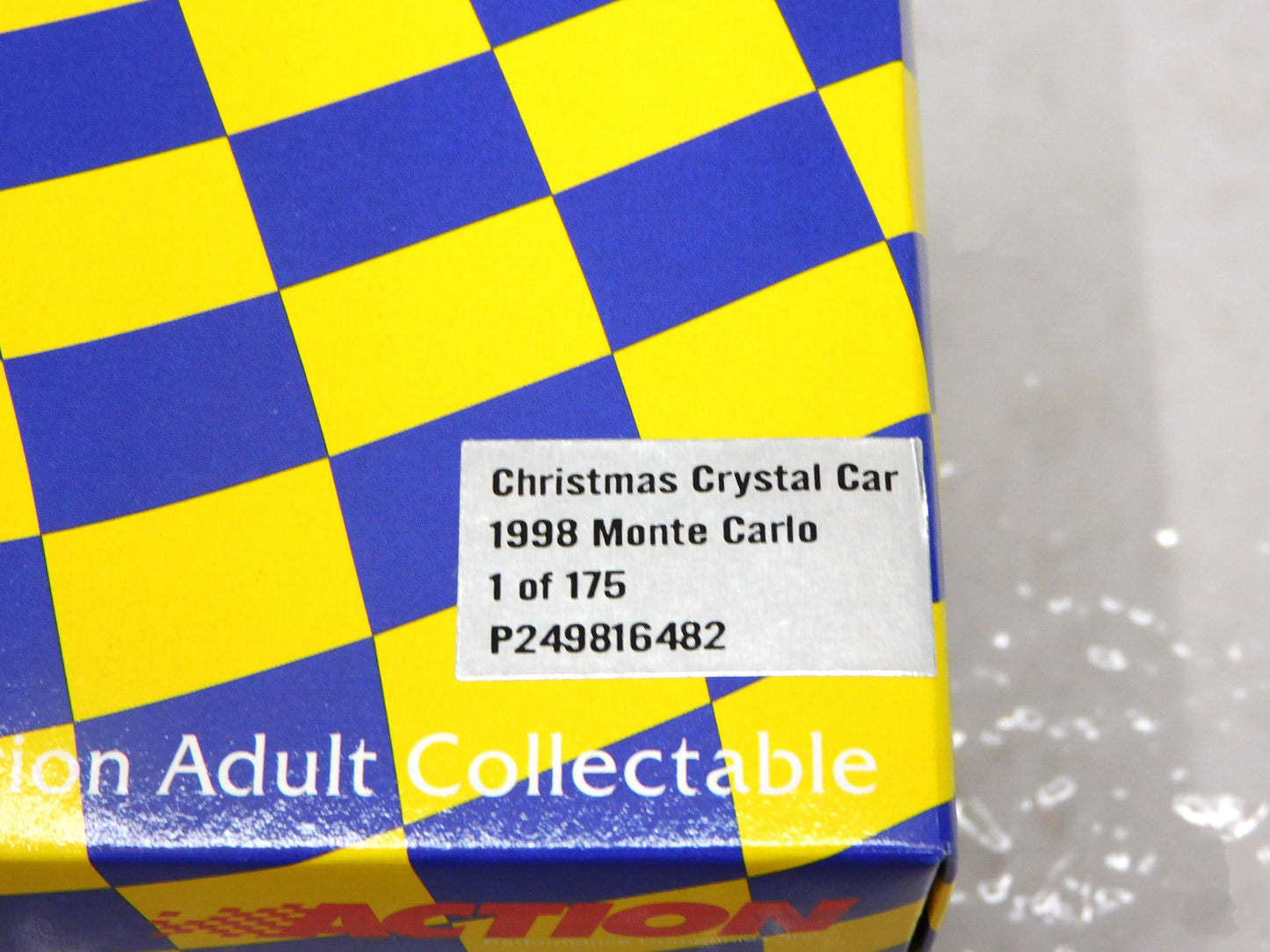 1998 Action Christmas Crystal Car
