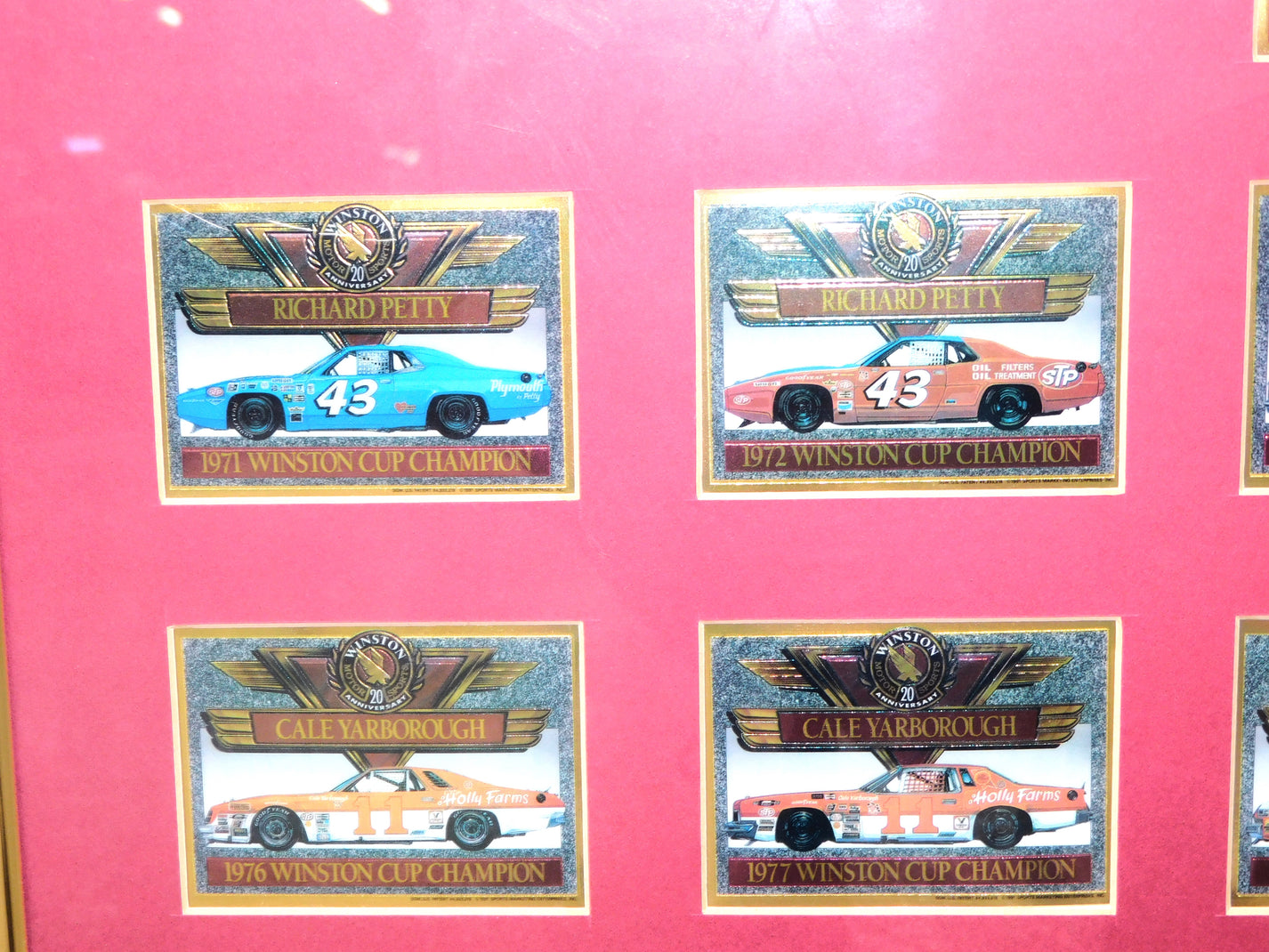1991 20 Years of Winston Cup Champions Auto Barn Classic Cars