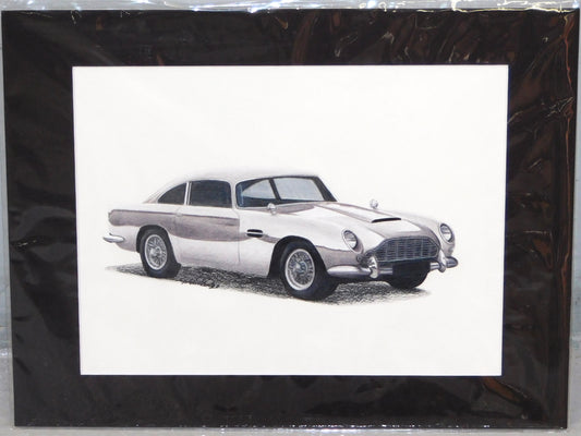 Aston Martin Original Artwork by Marris Gulledge