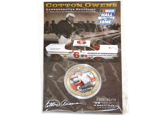 STK 10417 Cotton Owens Commemorative Medallion