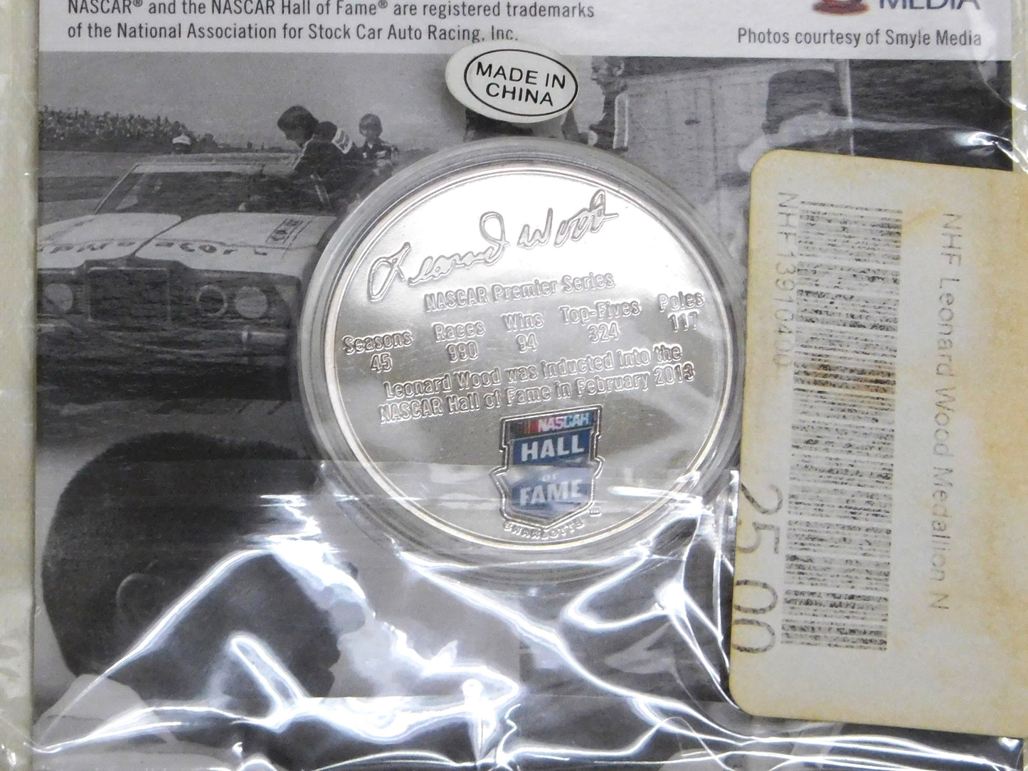 STK 10418 Leonard Wood Commemorative Medallion