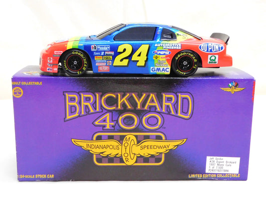 STK 10421 1997 Brickyard 400 Jeff Gordon Diecast with Autographed Ticket