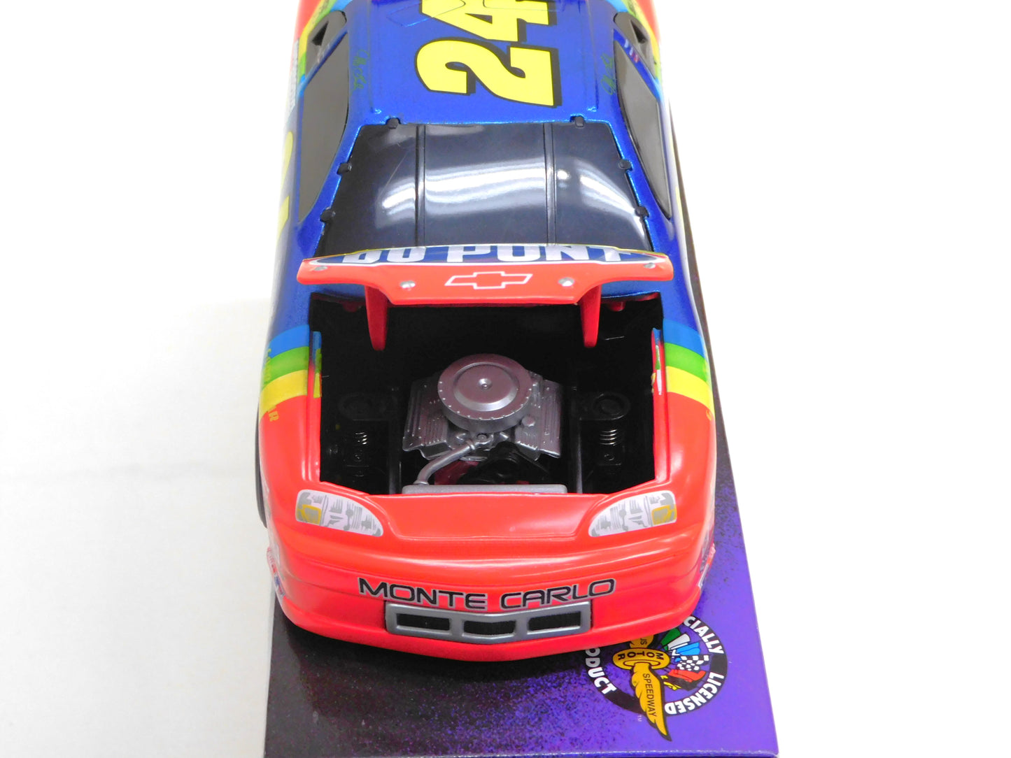 STK 10421 1997 Brickyard 400 Jeff Gordon Diecast with Autographed Ticket