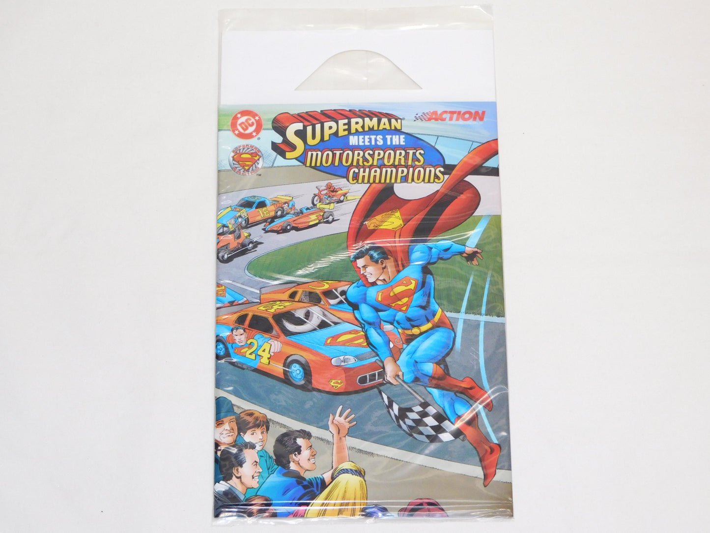 STK 10429 1999 "Superman Meets the Motorsports Champions" Comic