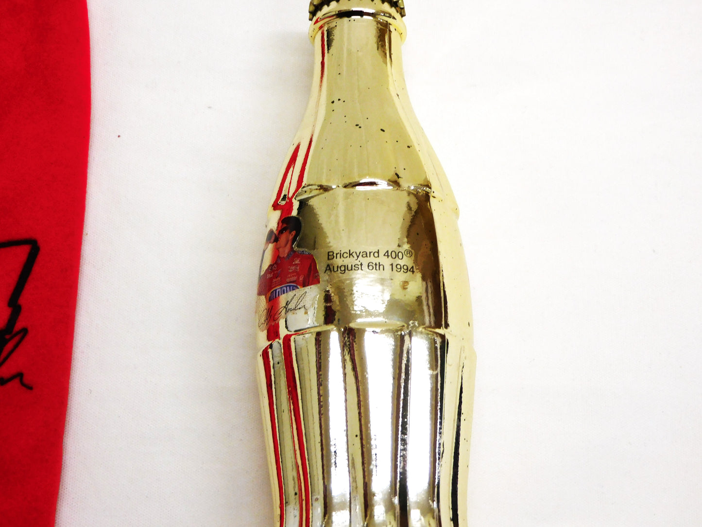 STK 10431  1994 Gold Jeff Gordon Coca-Cola Bottle