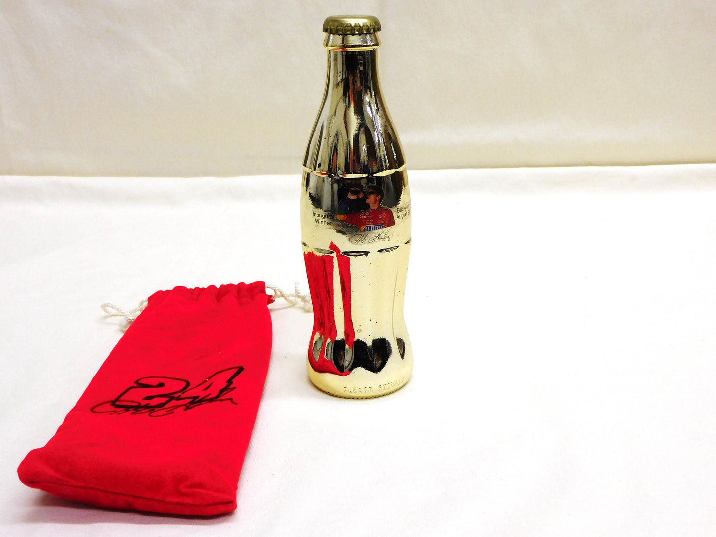 STK 10431  1994 Gold Jeff Gordon Coca-Cola Bottle