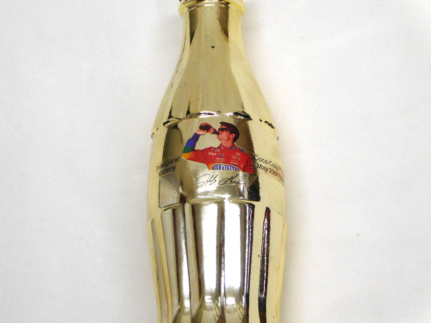 STK 10432  Gold 1994 Jeff Gordon Coca-Cola Bottle