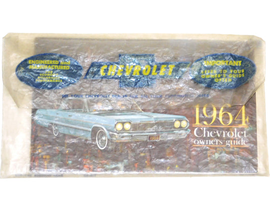 STK 10438  1964 Chevrolet Owner's Guide