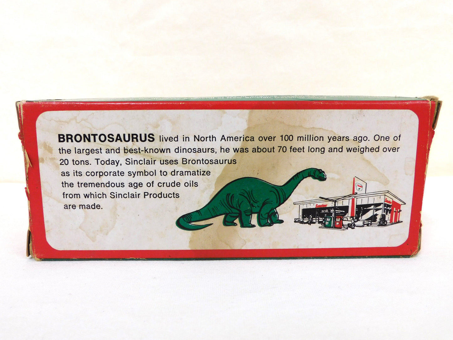 STK 10442  Sinclair Promotional Dino Soap