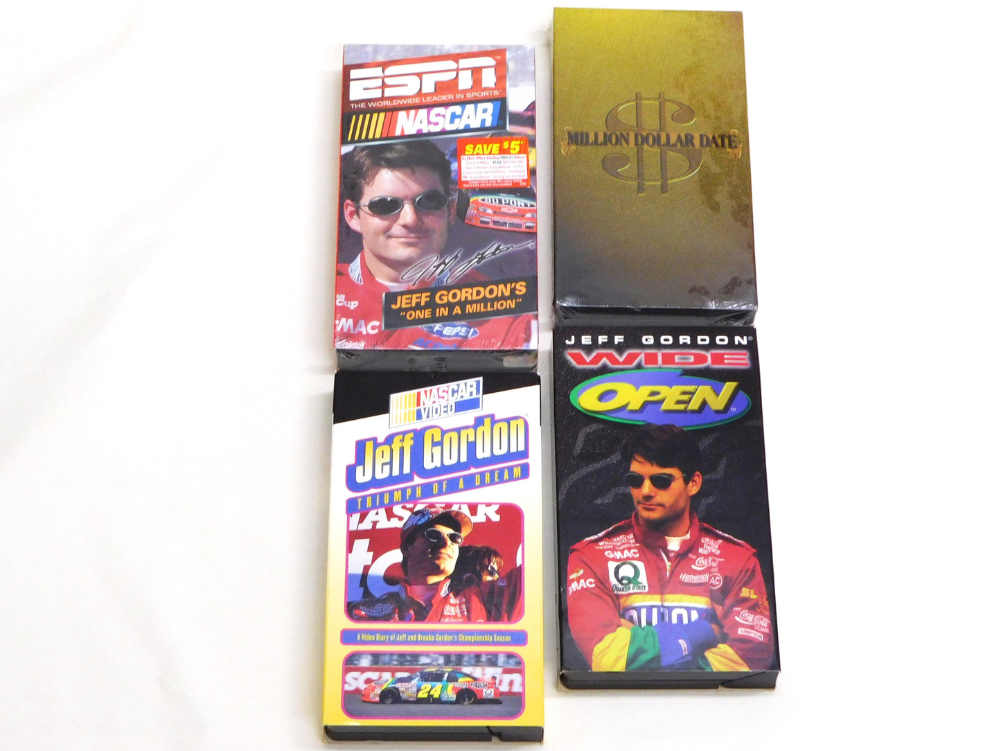 STK 10314  Jeff Gordon VHS Set of 4