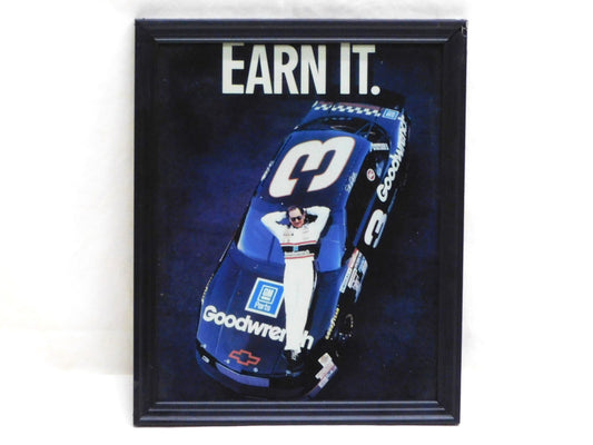 STK 10464  "Earn It" Earnhardt Framed Print