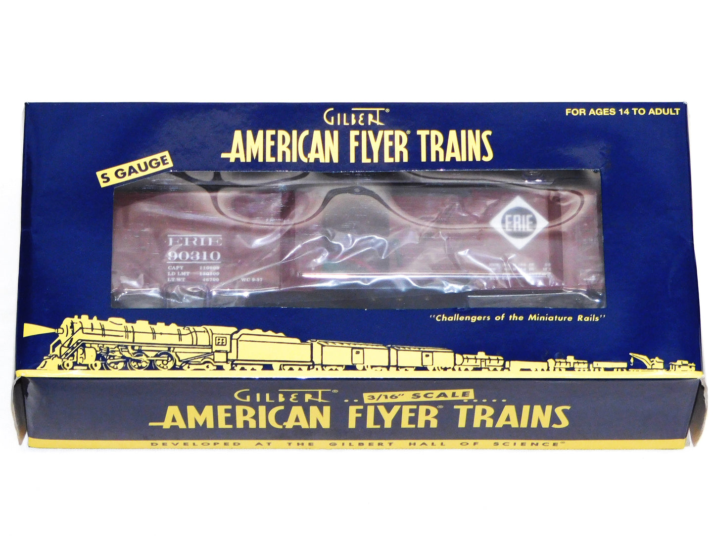 STK 10412 Erie Steam Railsounds Boxcar