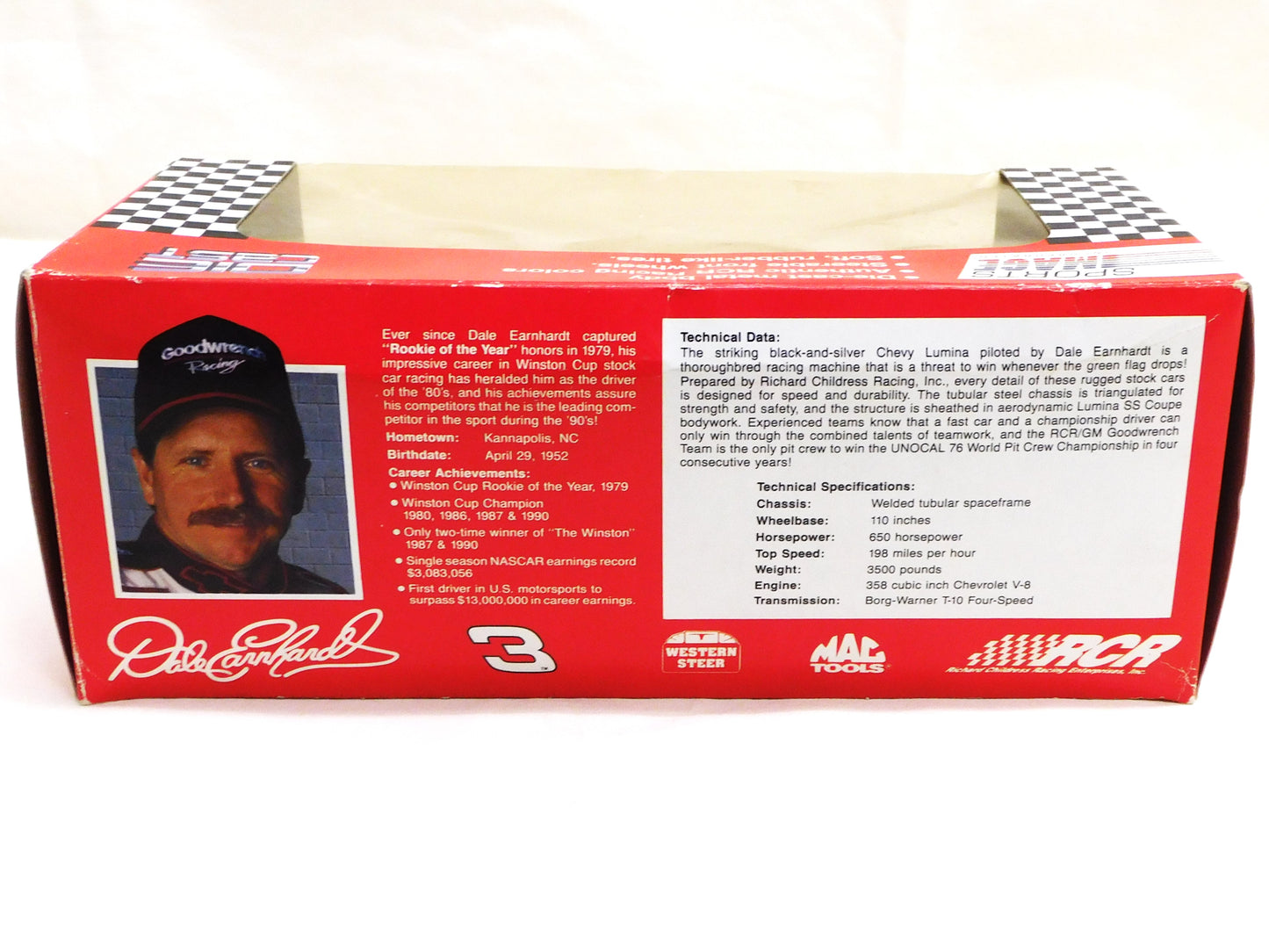 STK 10439 Dale Earnhardt Goodwrench Stock Car