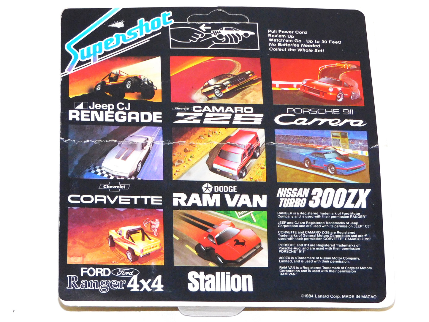 STK 10441 1983 Lanard Supershot Chevrolet Corvette