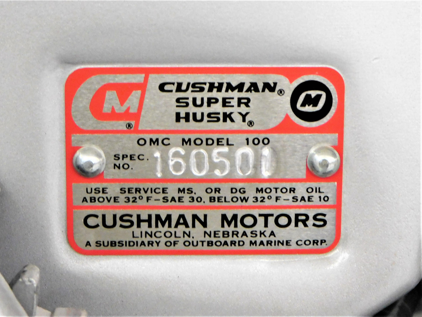 1961 Cushman Super Silver Eagle