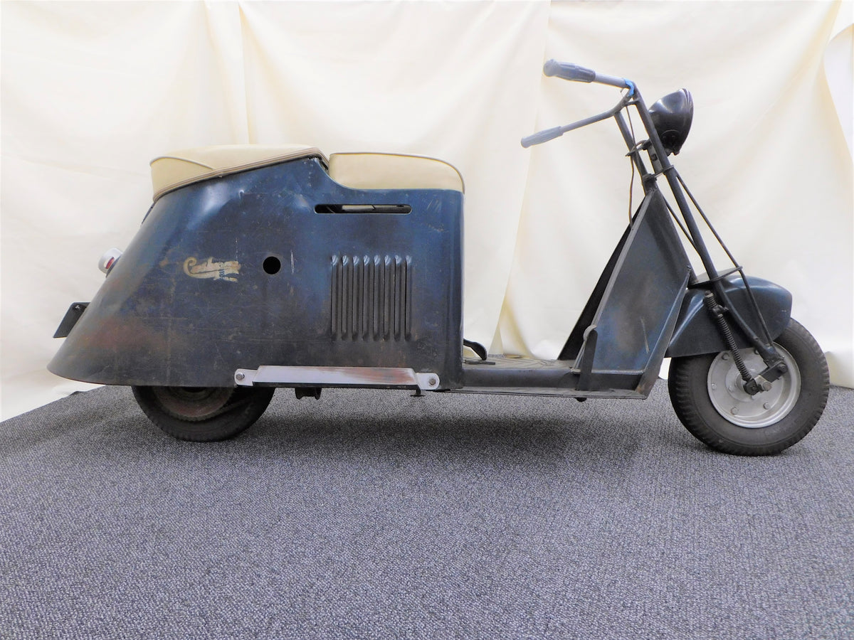 Cushman Pacemaker STK 10040 1946 Cushman Pacemaker Scooter – Auto Barn Classic Cars