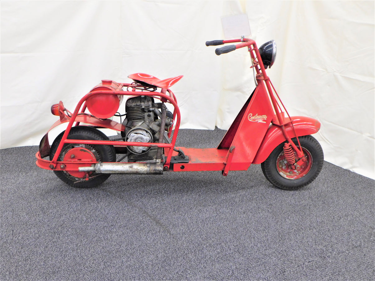 STK 10121 1950 Cushman Highlander Scooter – Auto Barn Classic Cars
