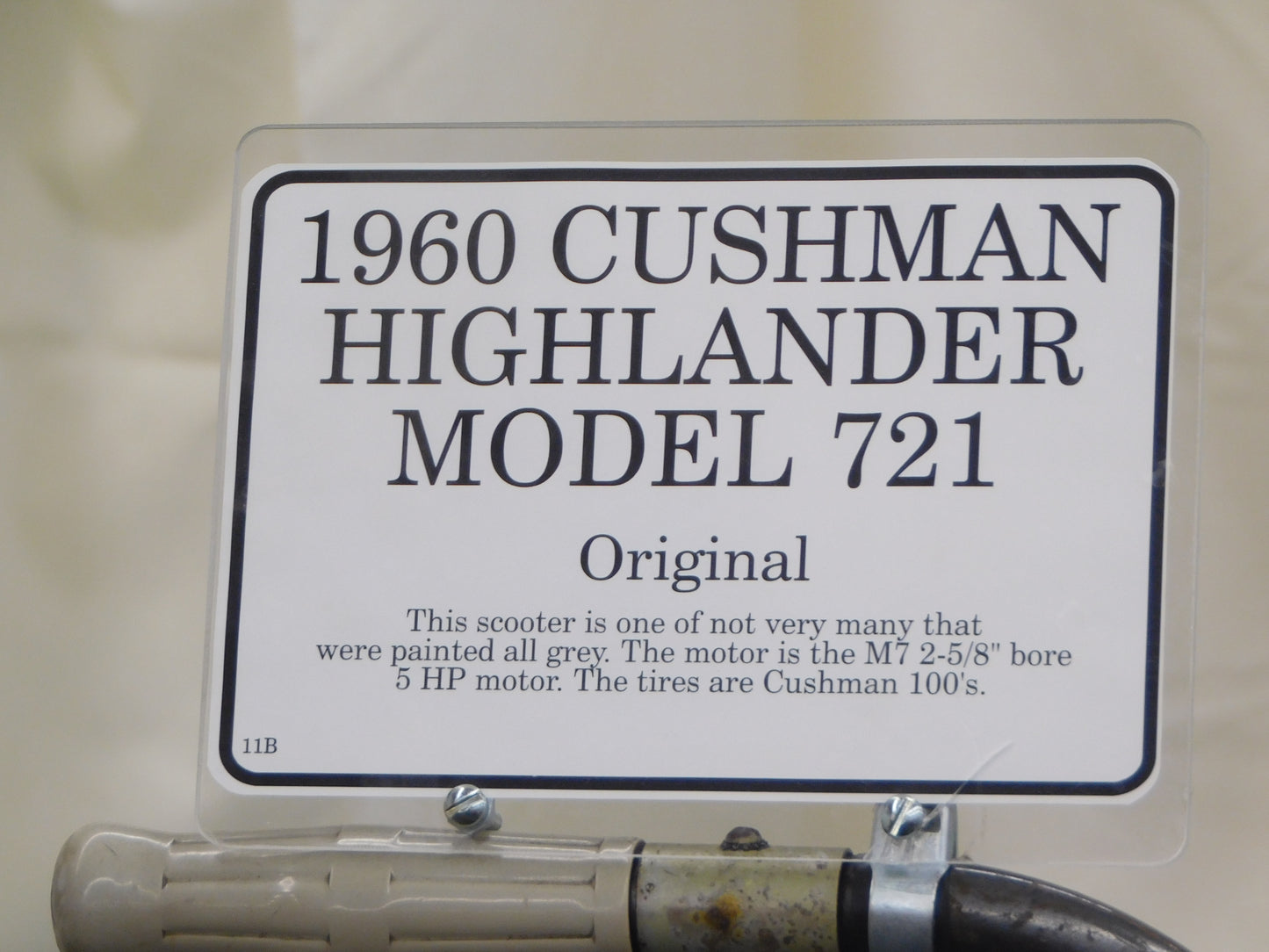1960 Cushman Highlander Scooter